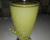 A picture of step 3 of Cucumber,lemon,ginger drink.