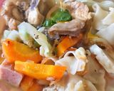 Foto langkah ke 4 dari resep Sop ayam baso.