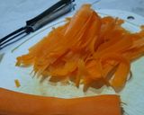 Foto del paso 2 de la receta: Conserva de zanahoria, morrón y repollo