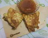 Foto langkah ke 5 dari resep Dadar Telur Wortel Sosis.