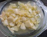 Foto del paso 1 de la receta: Pastelitos express con dulce de peras en microondas