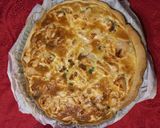 Une image de l'étape 9 de Quiche saumon épinards.