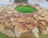 Foto langkah ke 5 dari resep Bolu pandan slice almond (4 telur).