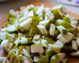 Körte chutney (csatni) recept fázis 1 fotója
