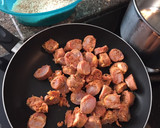Foto del paso 2 de la receta: Arroz caldoso con longaniza y vegetales