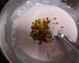 Strawberry semolina tea time cake recipe step 4 photo