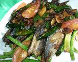 Foto langkah ke 4 dari resep Tongkol Kacang Panjang Cabe Ijo.