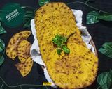 A picture of step 7 of Multigrain Mint Khakhra.