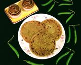 A picture of step 6 of Matar Paratha.
