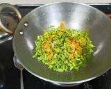 A picture of step 2 of Sangri beans pickle.