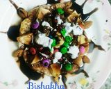 A picture of step 4 of Fruits Curd Punch.