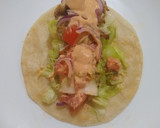 Foto del paso 5 de la receta: Wrap de pollo a la plancha
