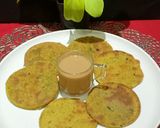 A picture of step 5 of Barley Flour Biscuit Masala Bhakri.