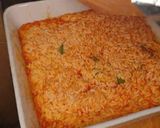 A picture of step 8 of Simple Oven Cooked Nigerian Jollof Rice.