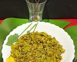 A picture of step 4 of Bottle gourd peels fry.