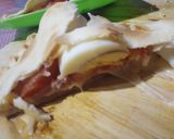 Foto del paso 9 de la receta: Tarta de JAMÓN / QUESO/ HUEVO Y TOMATES😍😍😍 fácil y rico