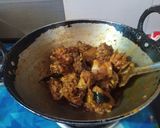 A picture of step 4 of Palak Chicken.