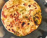 A picture of step 4 of Paneer Mooli/radish Paratha.