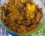A picture of step 7 of Masala Jackfruit.