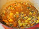 Kids-friendly Rice and Dry Curry