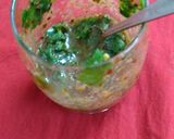 A picture of step 1 of Mexican salad.