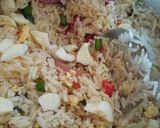 A picture of step 4 of Chinese rice.