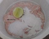 Hình bước làm 2 của món Sơ chế LÒNG HEO (thú linh, khấu đuôi)