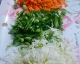 A picture of step 2 of Chicken tikka bread pockets.