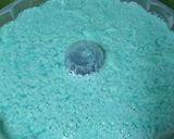 Foto langkah ke 5 dari resep Puding Coral Blue Ocean.