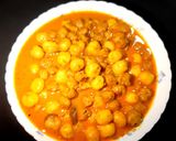 ছোট আলু দিয়ে সয়াবিন ঝাল রেসিপির ধাপ 4 ছবি