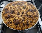 Foto del paso 4 de la receta: Torta granulada integral de manzanas sin manteca