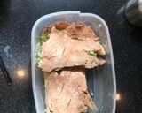Foto del paso 5 de la receta: Wrap saludable para almorzar en el trabajo