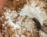 รูปขั้นตอนการทำที่ 1 ของ คุกกี้โอ้ตหยอดหน้าชอกโกแลตที่ชอบ🍫🍪(Oat cookies topping with Favorite Choco Bar)🍫