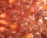 Foto langkah ke 5 dari resep Semur Bola Daging Cincang (Pedas).