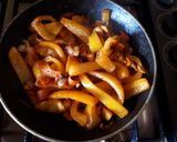 Une image de l'étape 1 de Tacos de foie de lapin aux légumes.
