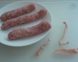 Foto del paso 6 de la receta: Longanizas blancas con gabardina de berenjena