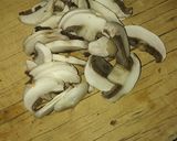 Foto del paso 1 de la receta: Lago del champiñón (Crema de champiñones)