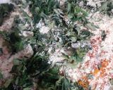 A picture of step 3 of Methi thepla.