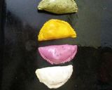 A picture of step 3 of Dryfruits Gujiyas.