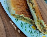 عکس مرحله 4 از دستور ساندویچ مرغ و قارچ🍄🟫🍗