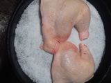 Pollo a la sal