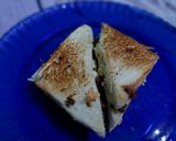 সোয়া চিকেন স্যান্ডউইচ (soya chicken sandwich recipe in Bengali) রেসিপির ধাপ 5 ছবি