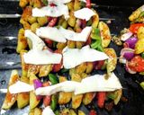 A picture of step 3 of Peri Peri chip wild sticks.