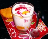 A picture of step 3 of Gadbad-A cool drink.