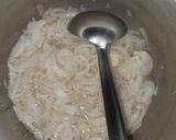 A picture of step 3 of Prawns biryani.