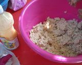 Foto del paso 6 de la receta: Tamal de mole negro en hoja de palma de plátano