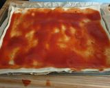 A picture of step 3 of Rainbow Pizza.