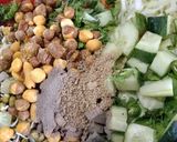 A picture of step 3 of Mix veg salad.