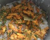 A picture of step 11 of Veg biryani.