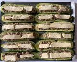 A picture of step 10 of Baked Stuffed Zucchini.